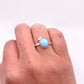 Mini Larimar Ring No. 01 | Size 5.5