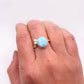 Mini Larimar Ring No. 02 | Size 7