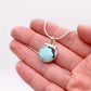 Spiderweb Turquoise Horizon Necklace No. 2