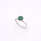 Aventurine Pebble Stacking Ring | Size 9