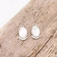 Mother of Pearl Oval Dangle Earring