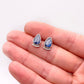 Kyanite Teardrop Dottie Stud