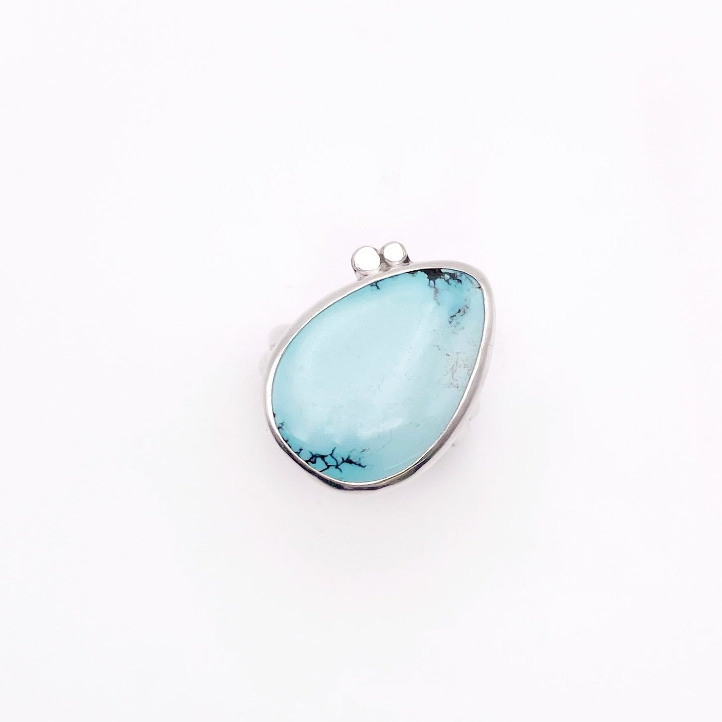 Teardrops Turquoise Ring No. 01 | Size 9.25