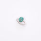 Birches Turquoise Stacking Oval Ring No. 14 | Size 4.75