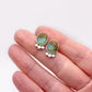 Peruvian Opal Stud Earring No. 06