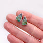 Peruvian Opal Stud Earring No. 05