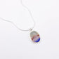 Landscape Agate Pendant Necklace No. 02