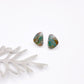 Peruvian Opal Stud Earring No. 08