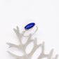 Lapis Lazuli Horizontal Oval Ring No. 04 | Size. 9