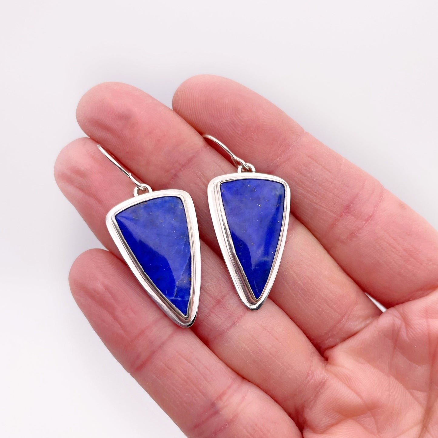 Lapis Lazuli Dangle Earring No. 03