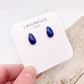 Lapis Lazuli Stud Earring No. 02