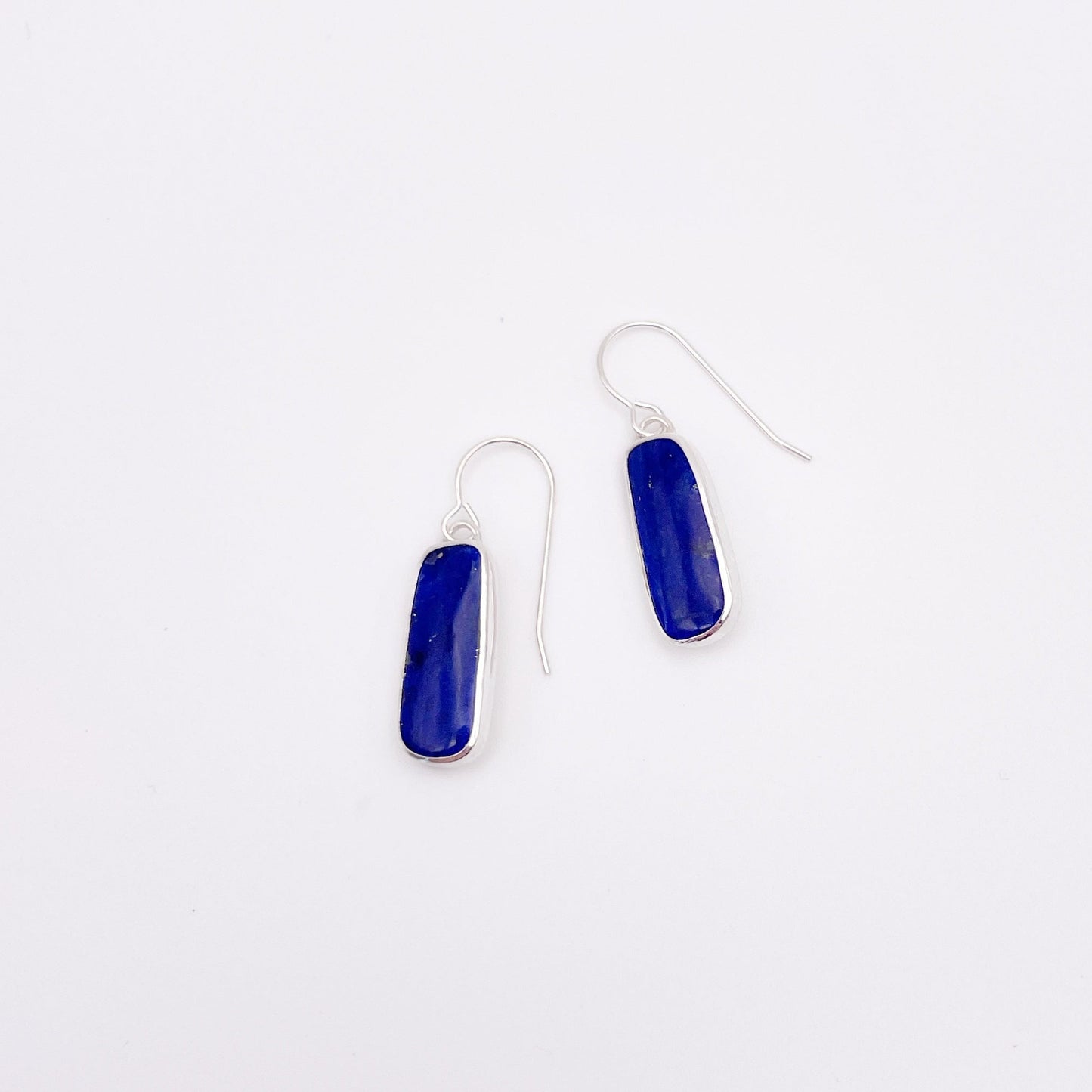 Lapis Lazuli Dangle Earring No. 04