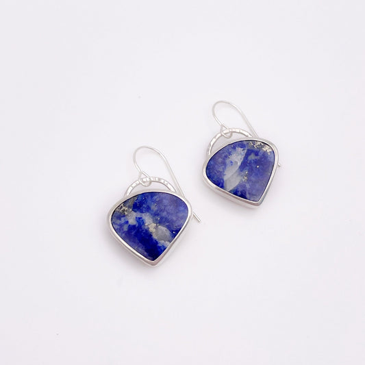 Lapis Lazuli Dangle Earring No. 05