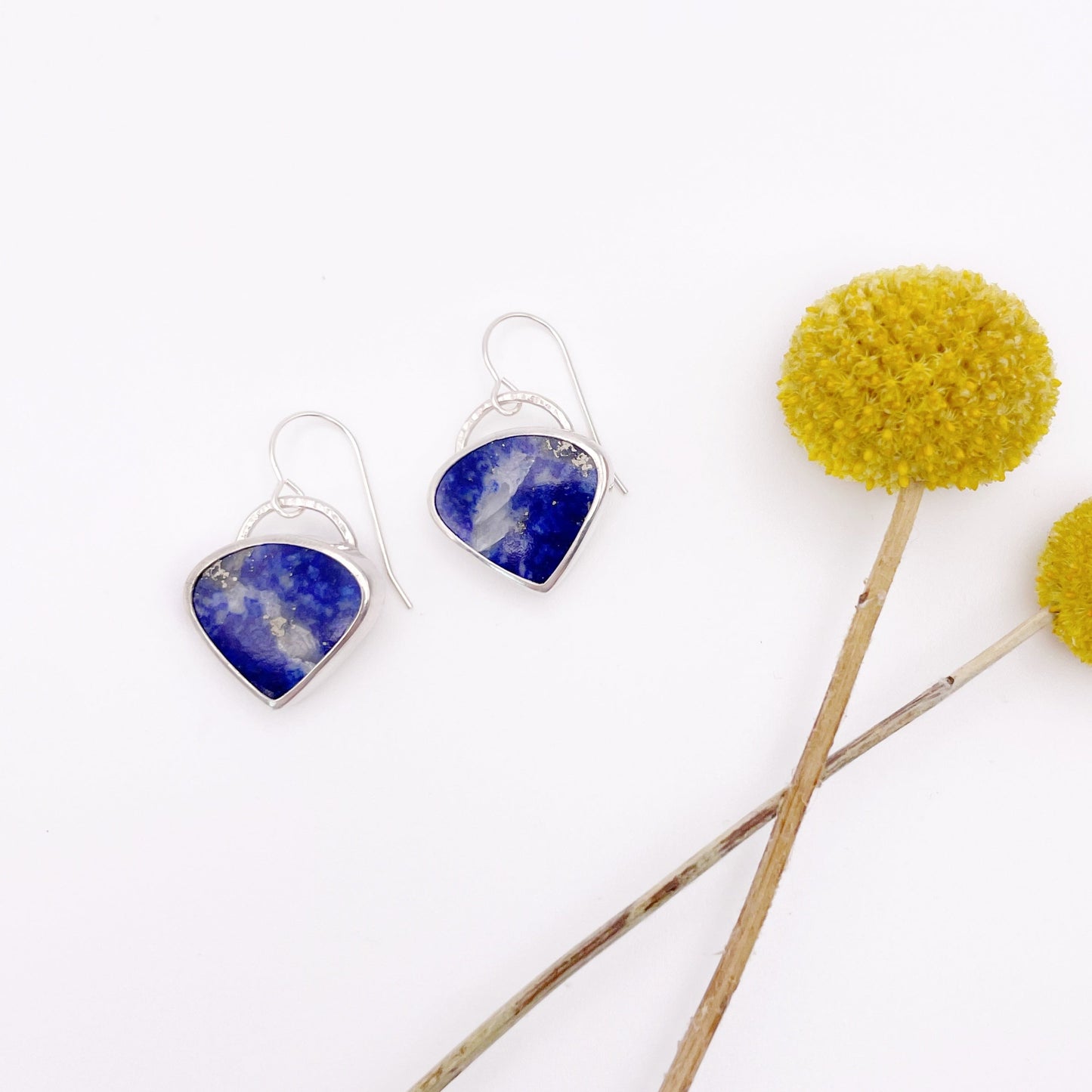 Lapis Lazuli Dangle Earring No. 05