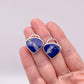 Lapis Lazuli Dangle Earring No. 05