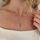 Dainty Fox Turquoise Necklace No. 02