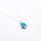 Oval Turquoise Necklace No. 04