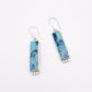 Chrysocolla Dangle Earring No. 01