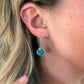 Peruvian Opal Dangle Earring No. 01