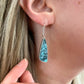 Chrysocolla Dangle Earring No. 02