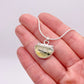 Prehnite Horizon Necklace