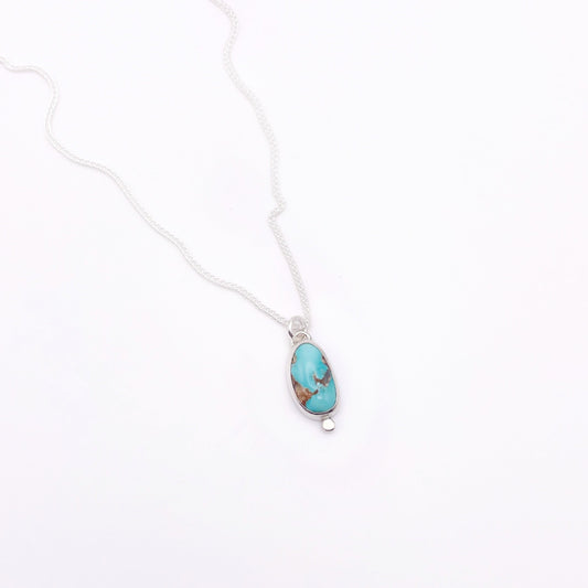 Dainty Fox Turquoise Necklace No. 02