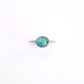 Birches Turquoise Stacking Oval Ring No. 21 | Size 7.75