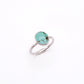 Birches Turquoise Stacking Oval Ring No. 17 | Size 5.25