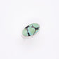 Horizontal Oval Turquoise Ring No. 02 | Size 9.5