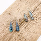 Gem Silica Dangle Earring No. 03