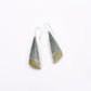 Polychrome Jasper Dangle Earring No. 01