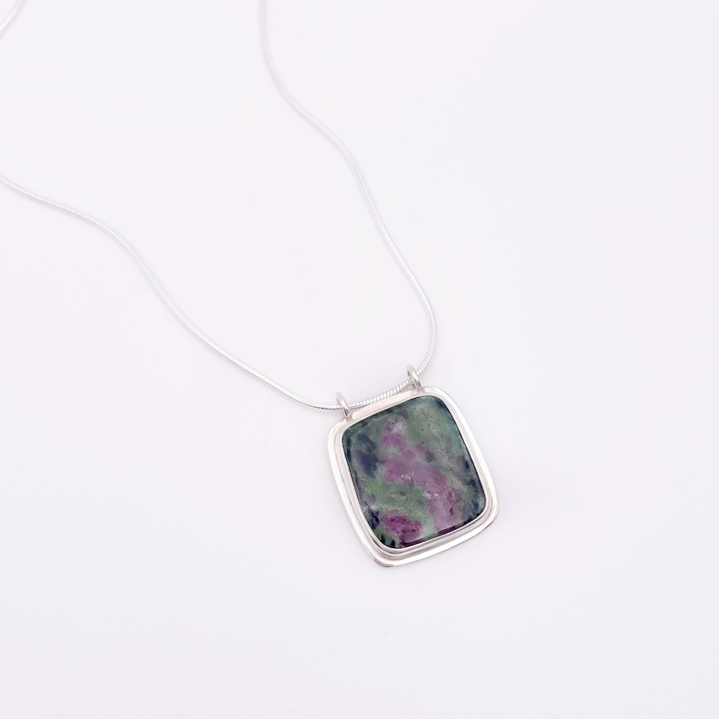 Ruby in Zoisite Necklace No. 01