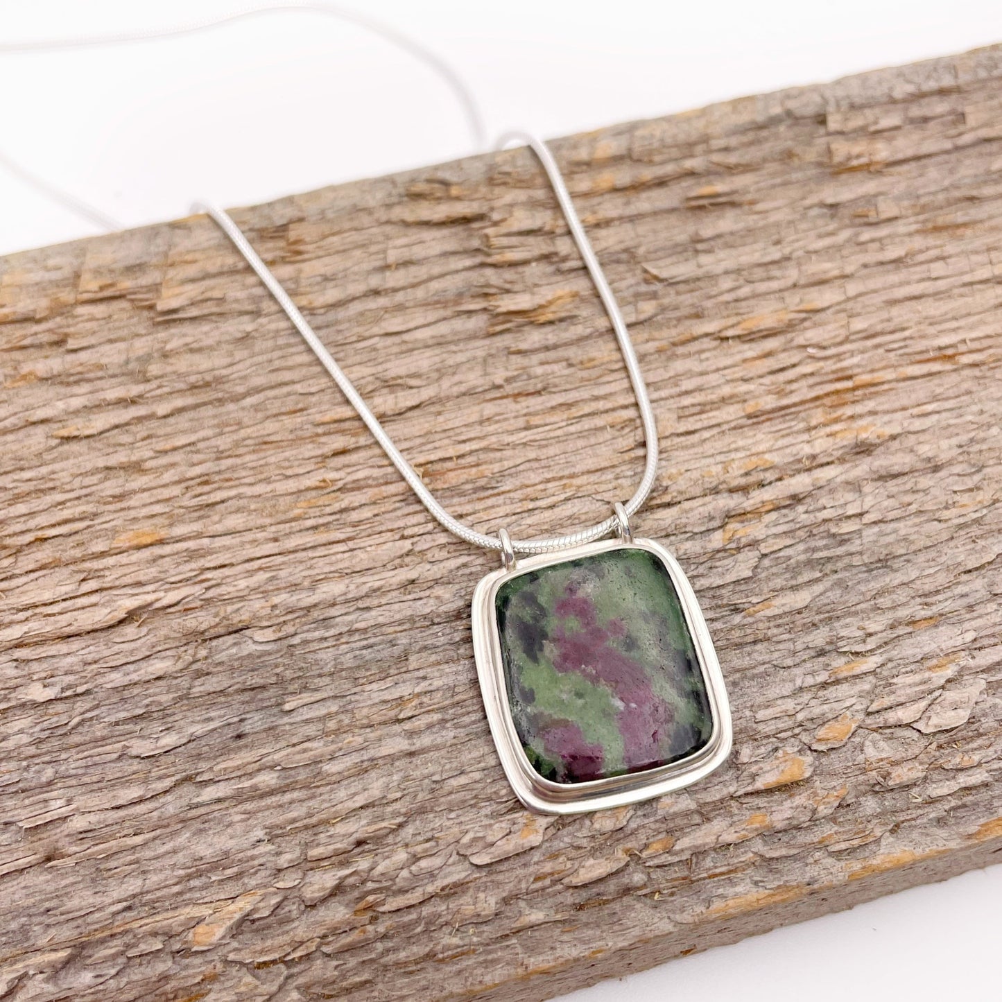 Ruby in Zoisite Necklace No. 01