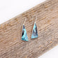 Chrysocolla Dangle Earring No. 03