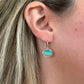 Peruvian Opal Dangle Earring No. 02