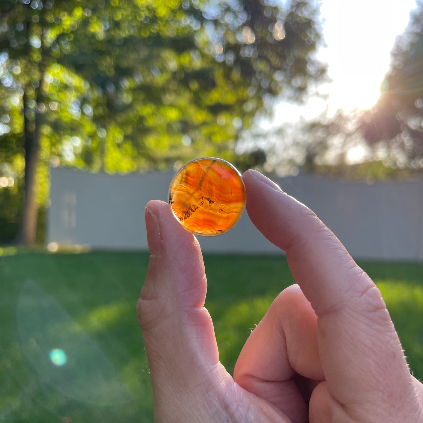 Montana Agate Sundance Ring | Custom Size