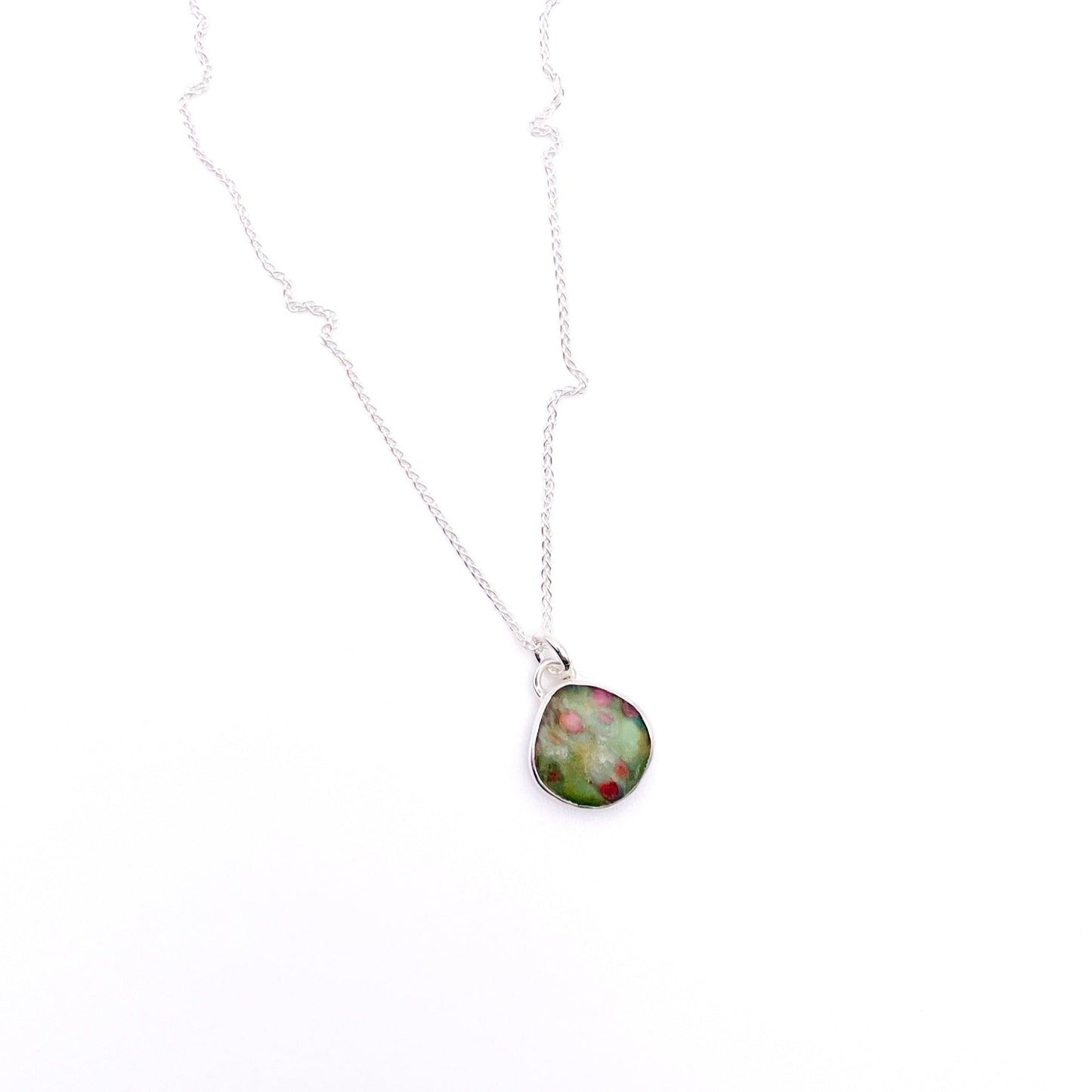 Ruby in Fuchsite Necklace No. 1