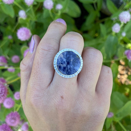 Sodalite Sundance Ring | Custom Size