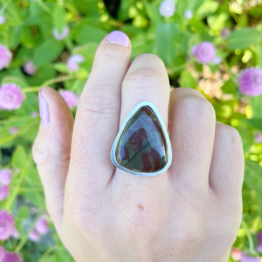 Bloodstone Ring | Custom Size