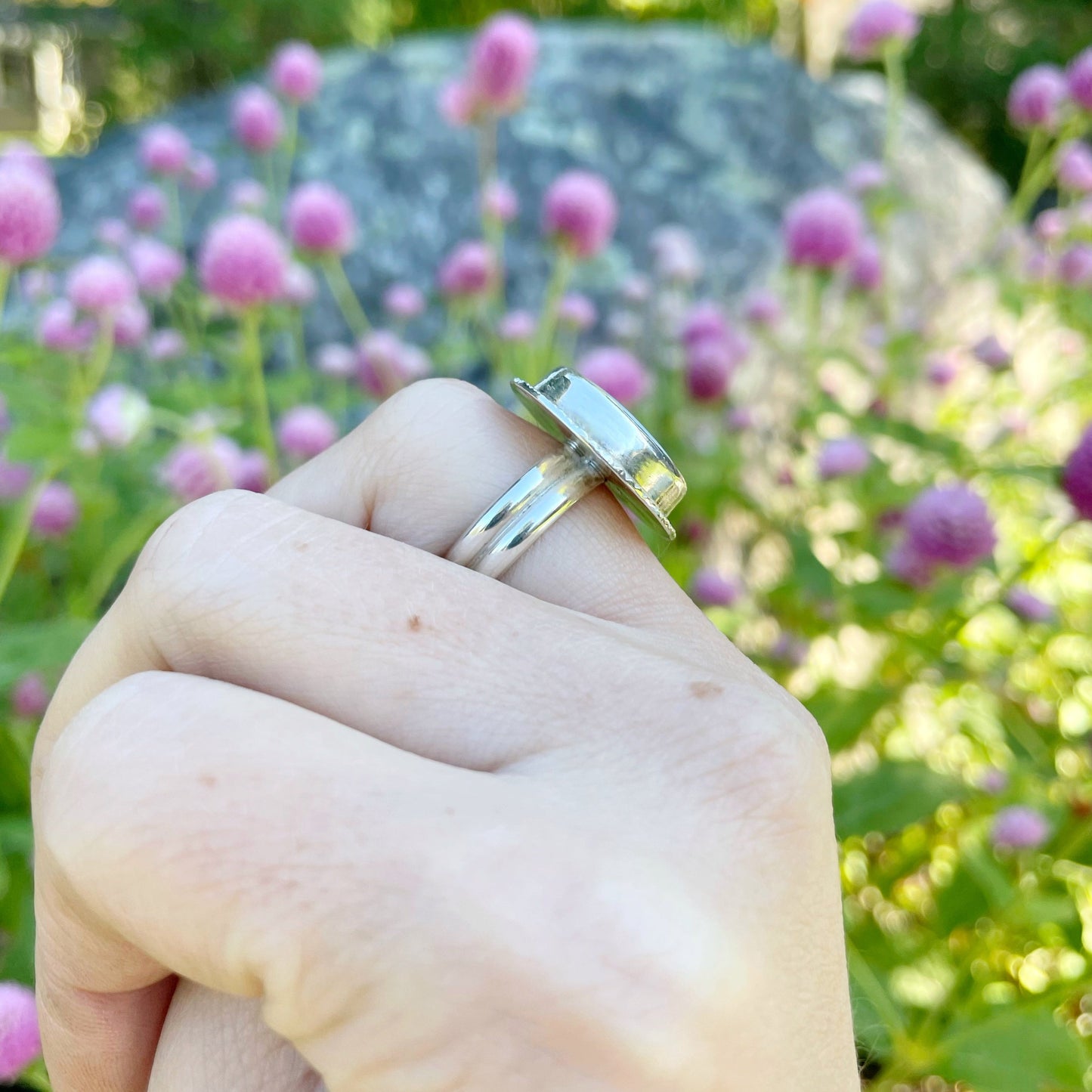 Montana Agate Sundance Ring | Custom Size