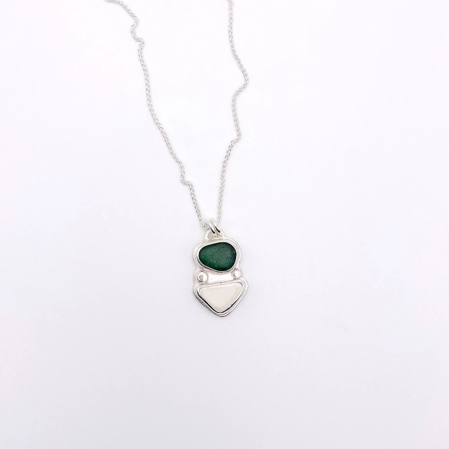 Emerald Sea Pendant Necklace