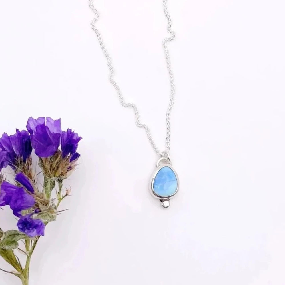 Golden Hills Turquoise Dainty Necklace No. 1