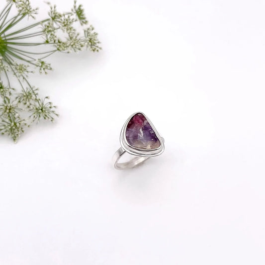 Half Moon Tourmaline Ring | Size 7