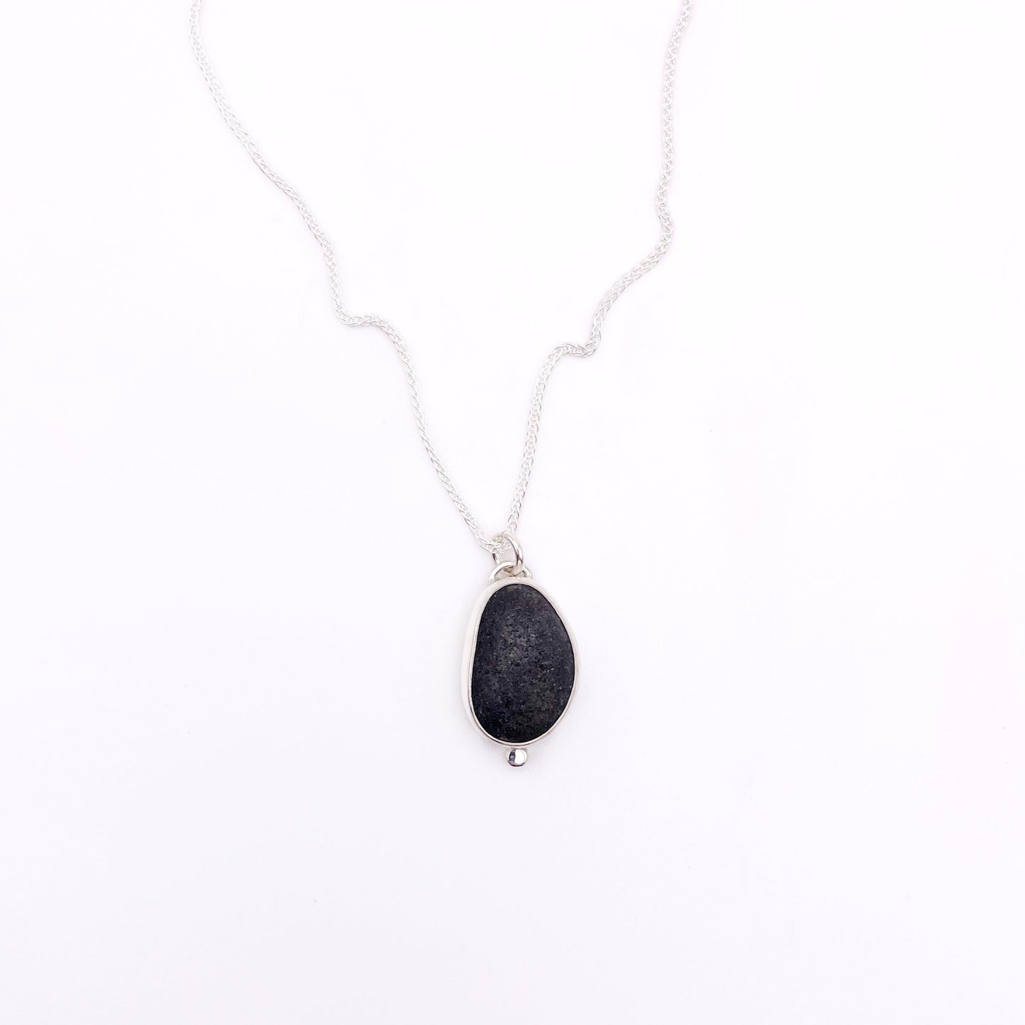 Maine Beach Stone Necklace No. 6