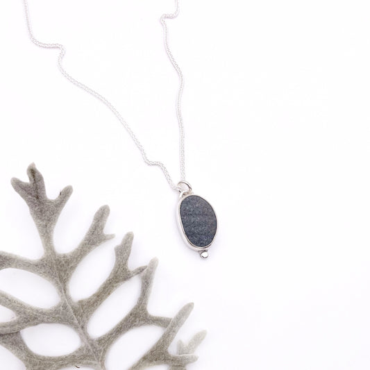 Maine Beach Stone Necklace No. 5