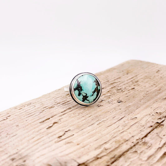Turquoise Moondance Ring No. 1 | Size 7.5