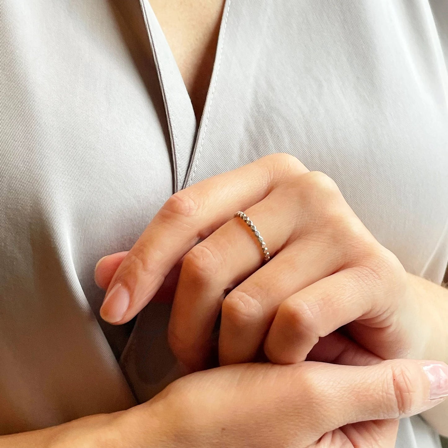 Pebble Stackable Ring