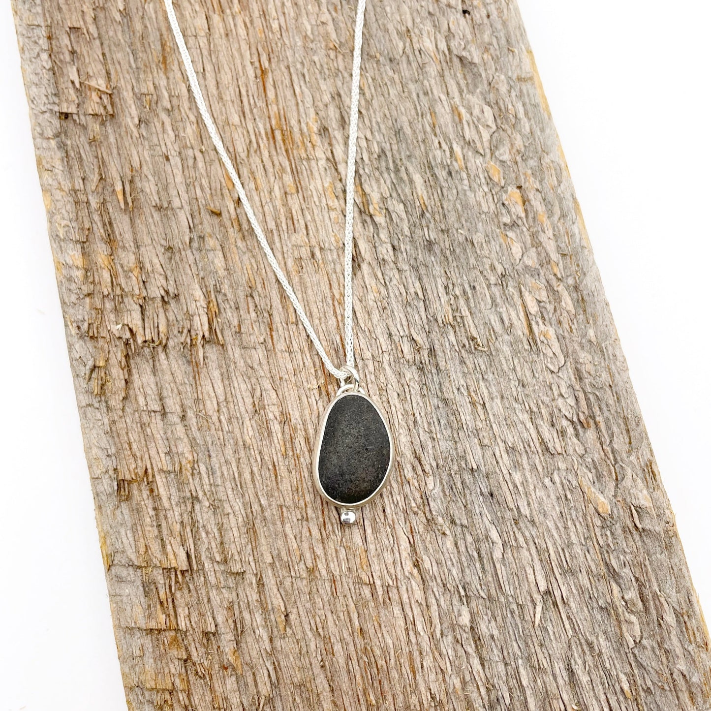 Maine Beach Stone Necklace No. 6