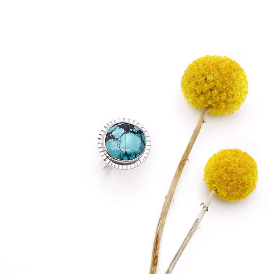 Turquoise Sundance Ring No. 01 | Size 8