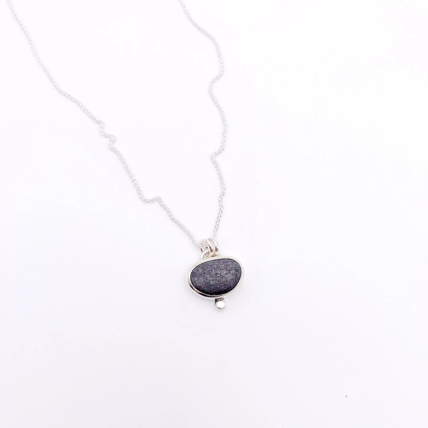 Maine Beach Stone Necklace No. 2